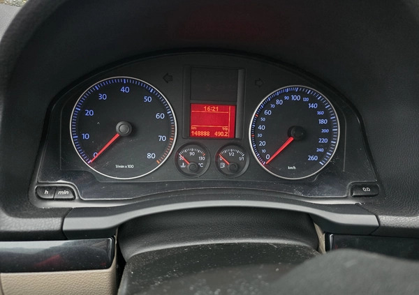 Volkswagen Golf cena 21500 przebieg: 148888, rok produkcji 2007 z Słupsk małe 326